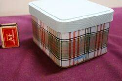 Arnotts Biscuit Tin  Anderson Tartan