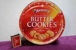 Arnotts Biscuit Tin  Butter Cookies Tin