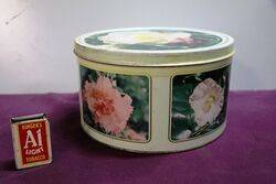 Arnotts Biscuit Tin , Camellias, C1986