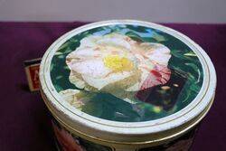 Arnotts Biscuit Tin  Camellias C1986