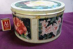 Arnotts Biscuit Tin  Camellias C1986