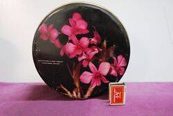Arnotts Biscuit Tin , Cooktown Orchid. C1960