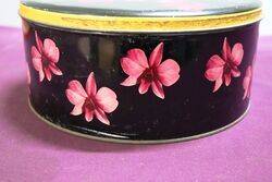 Arnotts Biscuit Tin  Cooktown Orchid C1960