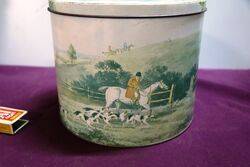 Arnotts Biscuit Tin  English Hunting Scene