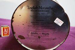 Arnotts Biscuit Tin  English Monarchs