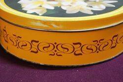 Arnotts Biscuit Tin  Frangipani C1984