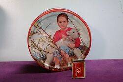 Arnotts Biscuit Tin , Girl with Lamb, C1963