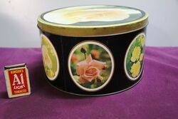 Arnotts Biscuit Tin  Roses