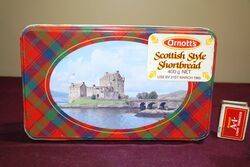 Arnotts Biscuit Tin , Scottish Style Shortbread.