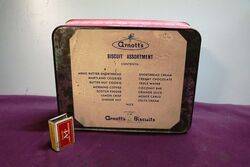 Arnotts Biscuit Tin  Vintage 3 pounds Tin