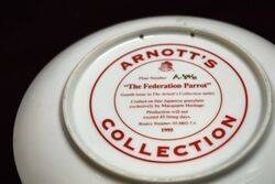 Arnotts Biscuits  Porcelain Plate The Federation Parrot