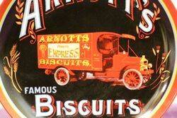 Arnotts Biscuits  Porcelain Red Truck Plate no 448C