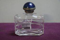 Art Deco Pressed Glass Scent 