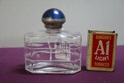 Art Deco Pressed Glass Scent 