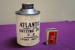 Atlantic Cutting Oil 1 Pint Tin