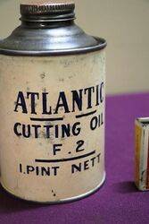 Atlantic Cutting Oil 1 Pint Tin