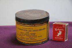 Australian Shell 1 Lb HiPressure Grease Tin 