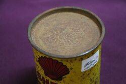 Australian Shell 1 Lb Petroleum Jelly Amber Grease Tin 