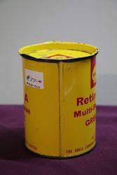 Australian Shell 1 Lb Retinax A Multipurpose Grease Tin 