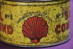 Australian Shell 1 lb Compound No3 Tin 