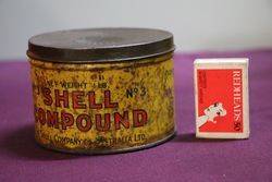 Australian Shell 1 lb Compound No3 Tin 