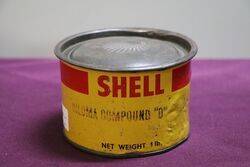 Australian Shell 1 lb Grease Tin 