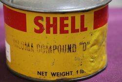 Australian Shell 1 lb Grease Tin 