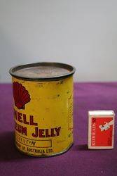 Australian Shell 1 lb Petroleum Jelly andquotPale Yellowandquot Tin