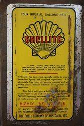 Australian Shell 4 Gallons Shellite Oil Drum 