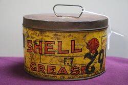 Australian Shell 5 lb Grease Tin