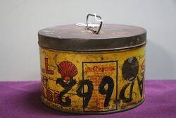 Australian Shell 5 lb Grease Tin