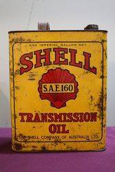 Australian Shell Gallon SAE160 Transmission Oil Tin