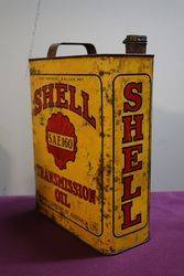 Australian Shell Gallon SAE160 Transmission Oil Tin