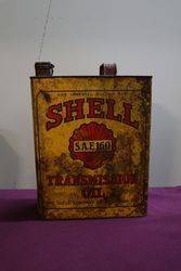 Australian Shell Gallon SAE160 Transmission Oil Tin