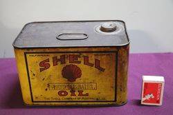 Australian Shell Half Gallon Hand Separator Agricultural  Oil Tin 