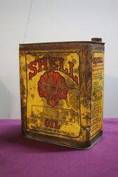 Australian Shell One Gallon Oil Tin