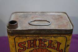 Australian Shell One Gallon Oil Tin