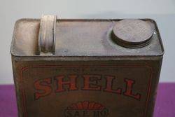 Australian Shell One Gallon SAE110 Spirax Oil Tin 