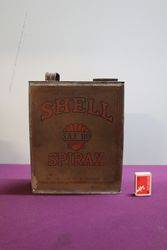 Australian Shell One Gallon SAE110 Spirax Oil Tin 