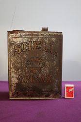 Australian Shell One Gallon Spirax Motor Oil Tin