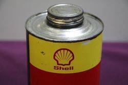 Australian Shell One Litre Motor Oil Tin  