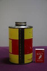 Australian Shell One Litre Motor Oil Tin  