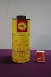 Australian Shell One Quart Spirax 901140 Motor Oil Tin 