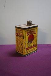 Australian Shell Quart Motor Oil Tin 