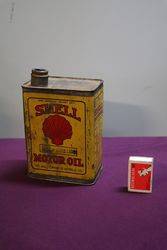 Australian Shell Quart Motor Oil Tin 