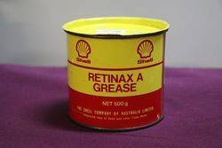 Australian Shell Retinax A 500g Grease Tin 