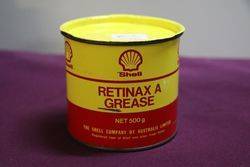 Australian Shell Retinax A 500g Grease Tin 