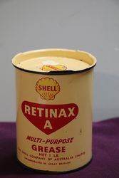 Australian Shell Retinax A MultiPurpose Grease 1 lb Tin 