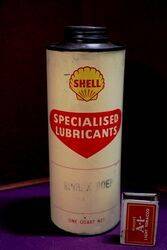 Australian Shell Specialised Lubricants Quart Tin.