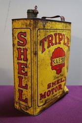 Australian Shell Triple SAE50 One Gallon Motor Oil Tin